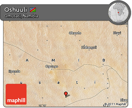 Satellite Map of Oshuuli