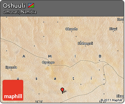Satellite Map of Oshuuli