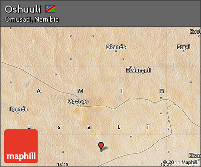 Satellite Map of Oshuuli