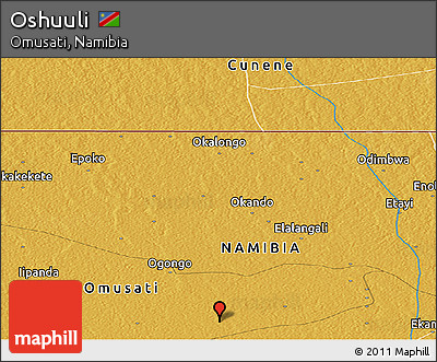 Physical Panoramic Map of Oshuuli