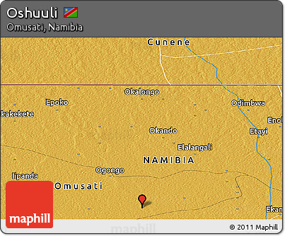 Physical Panoramic Map of Oshuuli