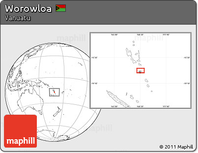 Blank Location Map of Worowloa