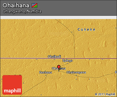 Physical 3D Map of Ohaihana