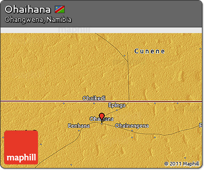 Physical 3D Map of Ohaihana