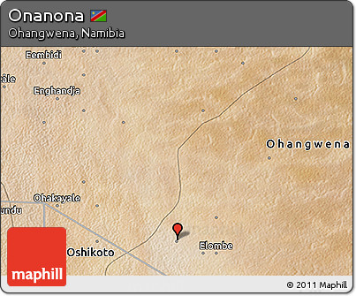 Satellite 3D Map of Onanona