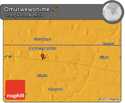 Political Map of Omutwewonime