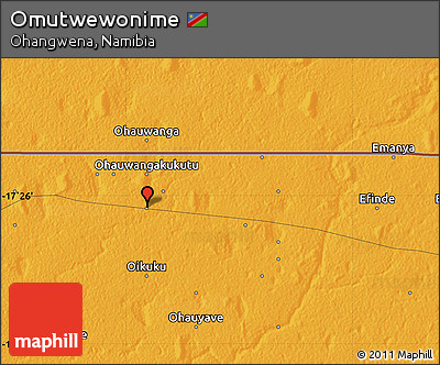 Political Map of Omutwewonime