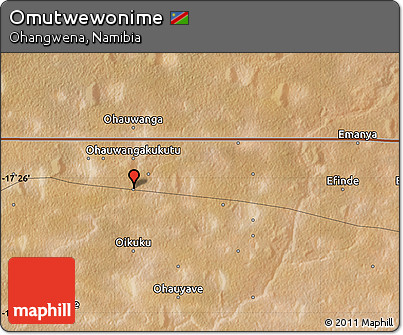 Satellite Map of Omutwewonime