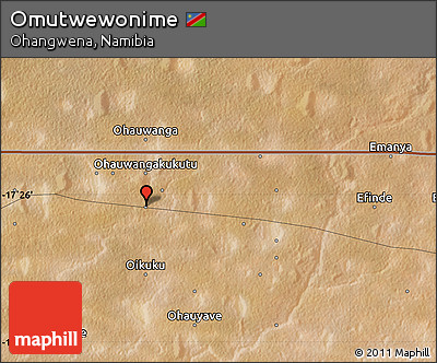 Satellite Map of Omutwewonime