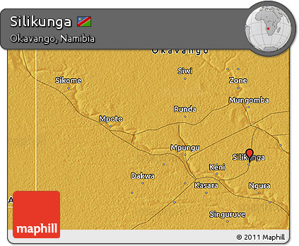 Physical 3D Map of Silikunga