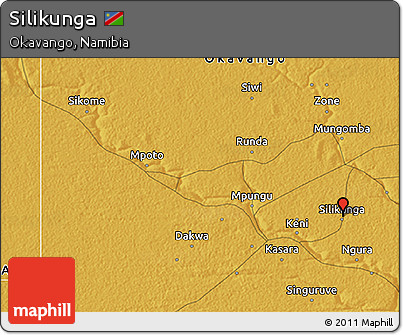 Physical 3D Map of Silikunga