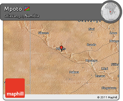 Satellite 3D Map of Mpoto