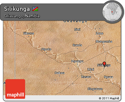 Satellite 3D Map of Silikunga