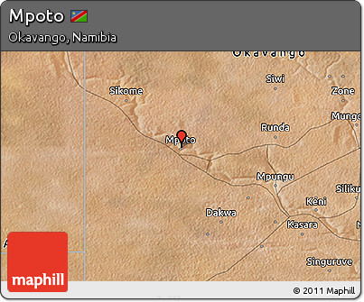 Satellite 3D Map of Mpoto