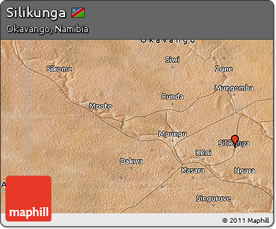 Satellite 3D Map of Silikunga
