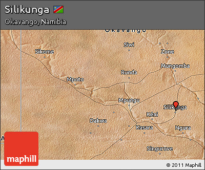 Satellite 3D Map of Silikunga