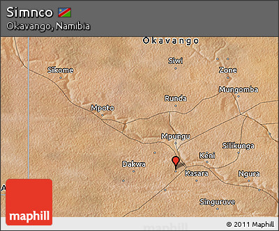 Satellite 3D Map of Simnco