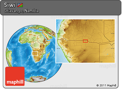 Physical Location Map of Siwi