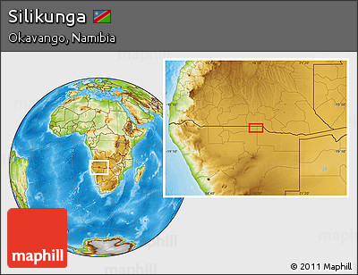 Physical Location Map of Silikunga