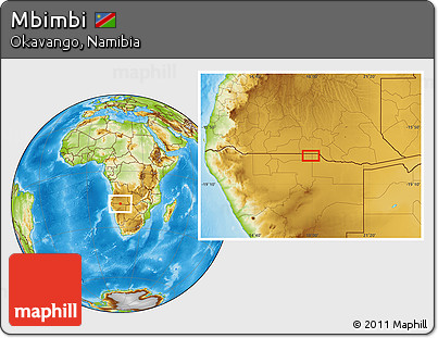 Physical Location Map of Mbimbi
