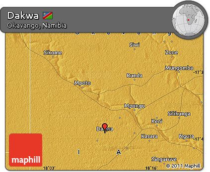 Physical Map of Dakwa