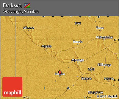 Physical Map of Dakwa