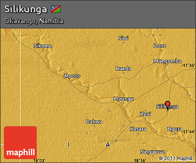 Physical Map of Silikunga