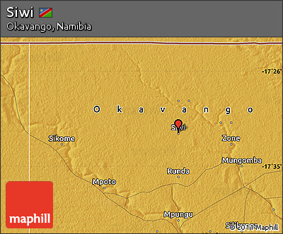 Physical Map of Siwi