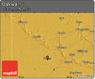 Physical Map of Dakwa