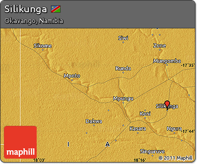 Physical Map of Silikunga