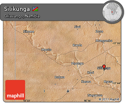 Satellite Map of Silikunga