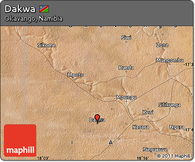 Satellite Map of Dakwa