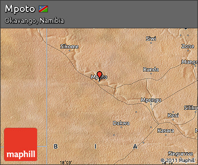 Satellite Map of Mpoto