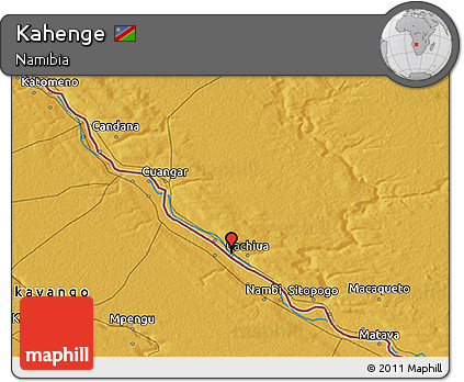 Physical 3D Map of Kahenge