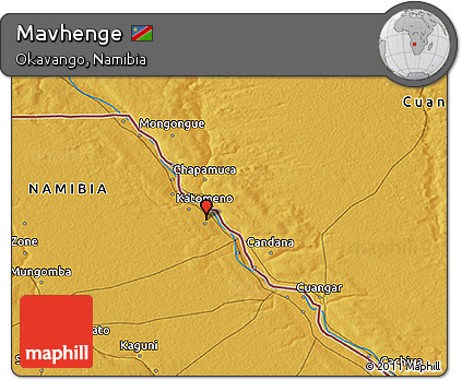 Physical 3D Map of Mavhenge