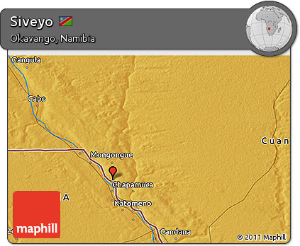 Physical 3D Map of Siveyo