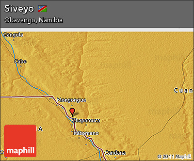 Physical 3D Map of Siveyo
