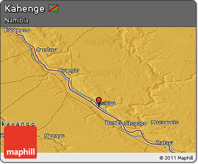 Physical 3D Map of Kahenge