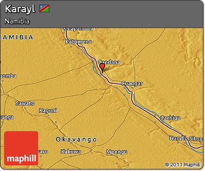 Physical 3D Map of Karayl