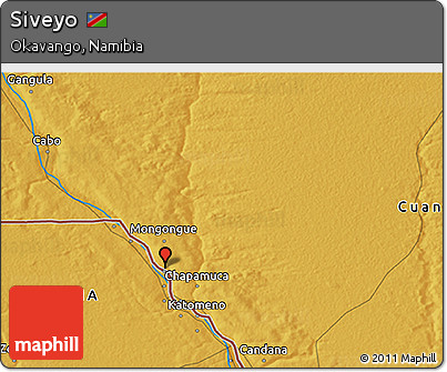 Physical 3D Map of Siveyo