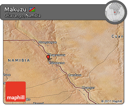 Satellite 3D Map of Makuzu