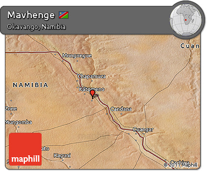 Satellite 3D Map of Mavhenge