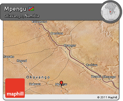 Satellite 3D Map of Mpengu