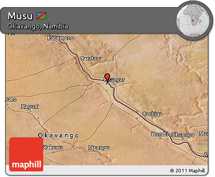 Satellite 3D Map of Musu