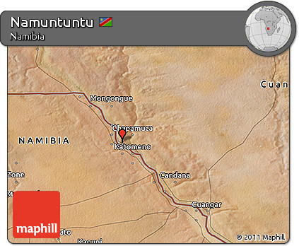 Satellite 3D Map of Namuntuntu