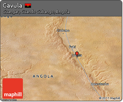 Satellite 3D Map of Cavula