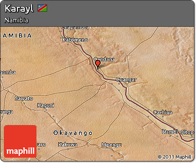 Satellite 3D Map of Karayl