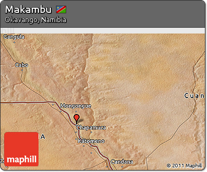 Satellite 3D Map of Makambu