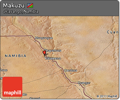Satellite 3D Map of Makuzu