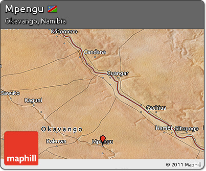 Satellite 3D Map of Mpengu